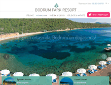 Tablet Screenshot of bodrumparkresort.com